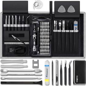 Umt0022 Tech 80 In 1 Professional Computer Repair Tool Kit Precision Screwdriver Set With 56