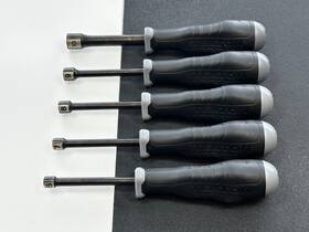 Tekton 313090845841 Tools Usa Made 5pc High-torque Black Oxide Metric 6mm-10mm Nut Driver Set Tekton 313090845841 Tools Usa Made 5pc High-torque Black Oxide Metric 6mm-10mm Nut Driver Set
