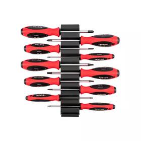 Organizers-4 Tekton 744110127751 Phillips And Slotted Screwdriver Set With Modular Inch Shanks 10-pi