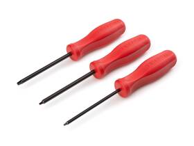 S1-s3 Tekton 91007 Square Hard Handle Black Oxide Blade Screwdriver Set 3-piece