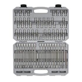 Shb91312 Tekton Bit Socket Set Sae Hex With Hard Shell Carrier Hand Tool 91-piece