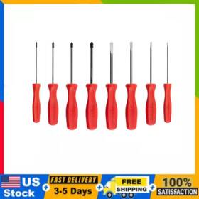 Drv42024 Tekton Hard Handle Screwdriver Set 8-piece #0-#3 1/8-5/16 Inch Classic Design