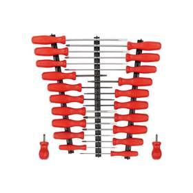 Drv44500 Tekton Screwdriver Set #0 - #3 1/8 Inch 5/16 T10 T30 With Rails 22-piece