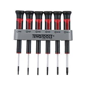 Mdm706tx Teng Tools 020385060487 6 Piece Tx Type Mini Screwdriver Set -
