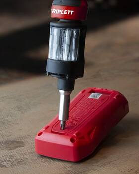 Test Equipment 313040725773 Tpal-x Professional Autoloader 12-in-1 Multi-bit Ratcheting Screwdriver