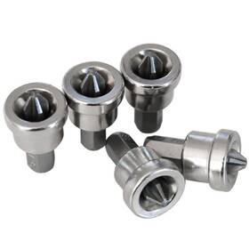 Teursa 663111018970 5pcs Set Magnetic Positioning Screwdriver Bits Drywall Screw Setter Ph2