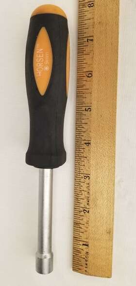 66009 Thorsen 9mm Drive Nut Driver Black And Orange Handle - Replacement Tool