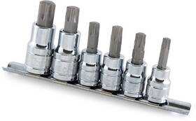 Titan 802090161162 16116 Torx Bit Socket Set - 6 Piece