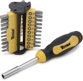 Titan 802090981876 98187 Bit Driver Set 31 Piece