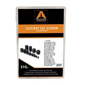 Titan Industrial Supply 726084834255 210 Piece Set Screw Kit