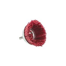 Xt20222000780 Tivoly - Cepillo Copa Para Taladro Hilos Nylon Rojo Decapado
