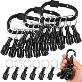 Tksdwblty 313104188117 18pcs Keychain Bit Holder 1/4inch Hex Shaft Screwdriver Portable Exte