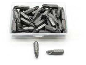Tmax 767531742495 50 Pc Pozi Pz2 Impact Ready 1 Inch Length Screwdriver Insert Bit Hex Shank Wi
