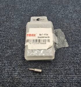 Tmax 767531878668 Qty 50 T10 Torx 6 Point Impact Ready 1 Inch Screwdriver Insert Bits