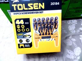 20184 Tolsen 933528722021 New Grip Pro Series 44pcs Screwdriver Set With Stand
