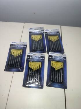 Tool Shed 073297753645 Toolshed 6pc Precision Screwdrivers Lot Of 5 30 Pieces Total