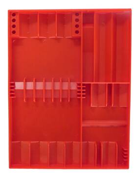 Tool Sorter 860274000201 Screwdriver Organizer Red