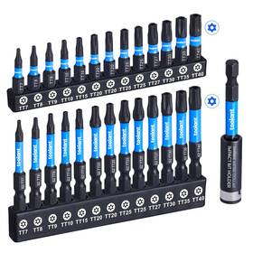 69f34fe7dd929b3e29dad178 Toolant Impact Torx Bit Set 27pcs Tt7 Tt40 S2 Steel Security