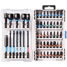 Toolant 976613853354 Impact Driver Bit Set 52-piece S2 Steel Screwdriver Hex Torx Phillips
