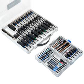 Toolant 976613855204 34pcs Impact Magnetic Nut Driver Set And 52-piece S2 Steel Screwdriver Bit