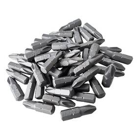 Toolpro 676308606307 2 Alloy Steel Phillips Bits In Interlocking Storage Box 50-pieces