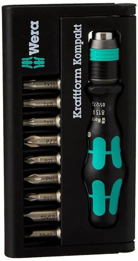 05056653001 Tools 5056653001 Kk 10 Compact Bitholder And Bit Set 10-piece