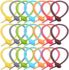 B07znv7sfp Tools Worlds 21pcs Colorful Silicone Ties Bag Clip Zip Reusable Multi Purpose