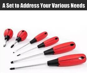 B0c58dhr6s Tools Worlds Magnetic Screwdriver Set 6-piece Screw Drivers Tool 3 Phillips And Flat H