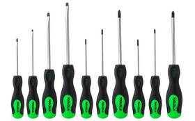 Toolzilla 706502495732 Screwdriver Set 10 Piece Magnetic Tool For Diy Hand Tools. High