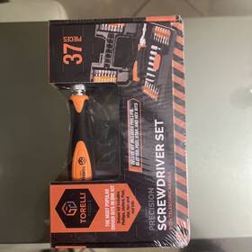 Inv00775 Torelli Precision Screwdriver Deluxe Set With Telescopic Handle 37 Pieces Nib