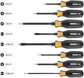 Tb-h5s8-a-6bes Toughbuilt 8 Pc. Pro Screwdriver Set - Tb-h5s8-a
