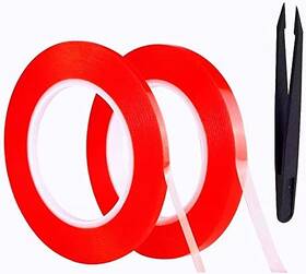 Tphaelay 768494535902 Double-sided 2mm / 3mm X 25m Acrylic Adhesive Mobile Phone Repair Tape Lcd Touch
