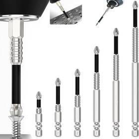 5687452547 Tqiuh Magfixer K5 High-magnetic Screwdriver Drill Bit Set - Anti Slip 1pcs
