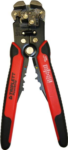 Tt-240 Triplett 614395030896 Powrstrip Automatic Wire Stripper And Cutter For 8 To 30 Awg