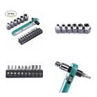 Trta04011 Walfront Screwdriver Wrench Set Rachet Handle With Interchangeable 736691216023