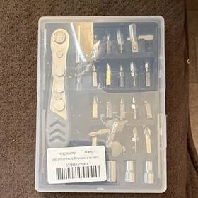 X004avd069 Tuxia 30-piece Ratcheting Screwdriver Set Magnetic Bit Holder Ergonomic Grip