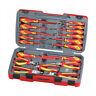 Tv18n Teng Tools Piece Pliers And Screwdriver Volt Tool Set