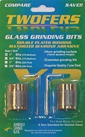 Twofers 802066001065 Aanraku 1 Inch 2 Bit Set 170 Medium Gr