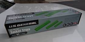 U.s. General 193175510549 Socket Trrays 3 Pc Set Free Fedex 2 Day Ship U.s. General 193175510549 Socket Trrays 3 Pc Set Free Fedex 2 Day Ship