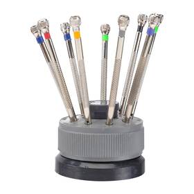 Ultechnovo 683615032777 9pcs Flat Blade Slotted Screw Driver 0.5mm-2.5mm Different Sizes Precision