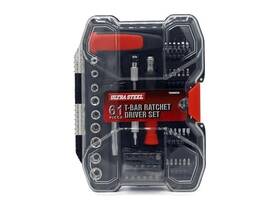 Ts99903a Ultra Steel 889526265960 61pc T-bar Ratchet Driver Set