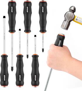 Unique 445052230211 Screwdriver Sets Kit 6-piece Professional Cushion Grip Insulated Ma