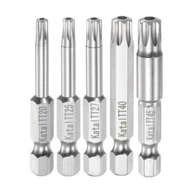 S23051900ux0696 Unique Bargains T20-t45 Magnetic Security Star 7 Point Screwdriver Bit 1/4 Hex Shank 2 Length