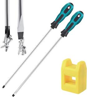 Uoboeuq 726084784567 2-piece 12ftft Long Slotted And Phillips Screwdrive Screwdriver Set Blade Sc