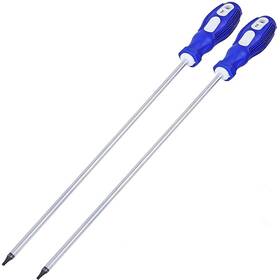 Uoboeuq 779880489037 12inch Extra Long Magnetic Torx Screwdriver Ph1 T15 - T20 Black