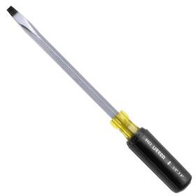 9423 Urrea Flat Tip Screwdriver 12 In Long Square Shank Cushion Grip Slotted Drive