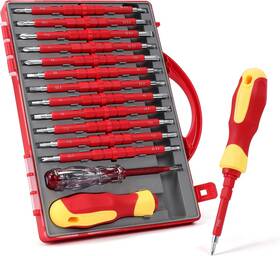 Us 744759101426 1000v Insulated Electrician Screwdriver Set Phillips Slotted Torx Hex Square Str