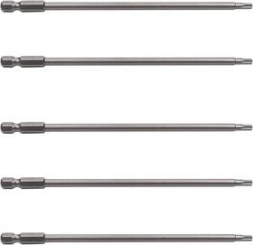 Utoolmart 889325470435 5pcs Torx Screwdriver Bits 1/4 Inch Hex Shank T20 150mm