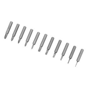 Uxcell 041814098623 11pcs Screwdriver Bits Set 5/32 Inch Hex Shank Phillips Slotted Bit