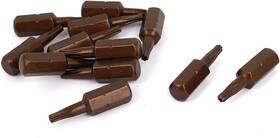 15012800 Uxcell 1/4-inch Hex Shank Magnetic T10 Torx Security H1/4 25mm 12pcs 15012800 Uxcell 1/4-inch Hex Shank Magnetic T10 Torx Security H1/4 25mm 12pcs